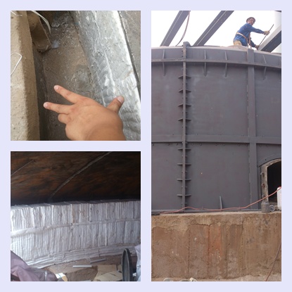 硫酸鉀反應爐陶瓷纖維爐襯-火龍耐材提供