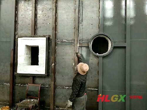 RTO爐人孔觀(guān)察孔保溫處理