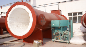 山東天力熱風(fēng)爐陶瓷纖維噴涂料、模塊安裝施工