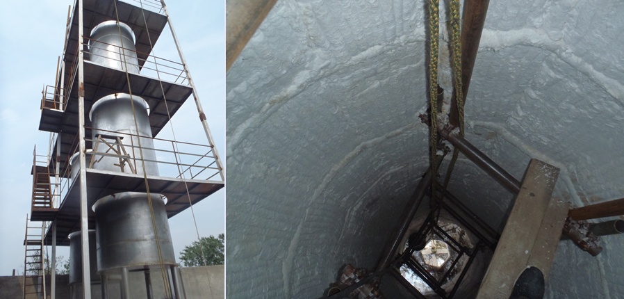 四川成都?；⒅榕蛎洜t保溫陶瓷纖維保溫項目