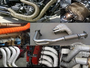 排氣管隔熱帶選陶瓷纖維帶好還是玻璃纖維帶好？